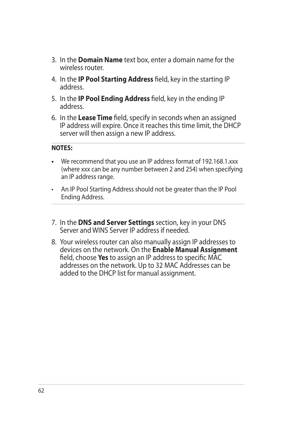 Asus RT-AC52U User Manual | Page 62 / 130