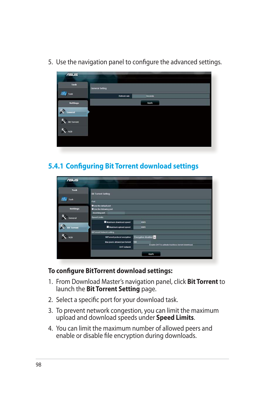 Asus RT-AC52U User Manual | Page 98 / 130