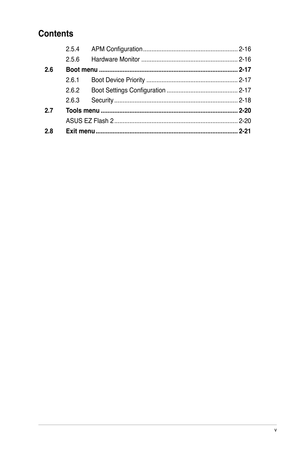 Asus P5G41T-M LX3 User Manual | Page 5 / 60