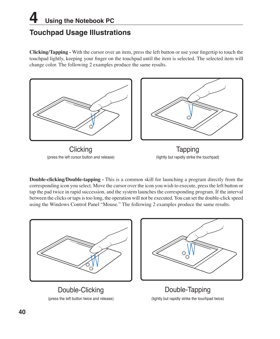 Asus F2J User Manual | Page 40 / 89