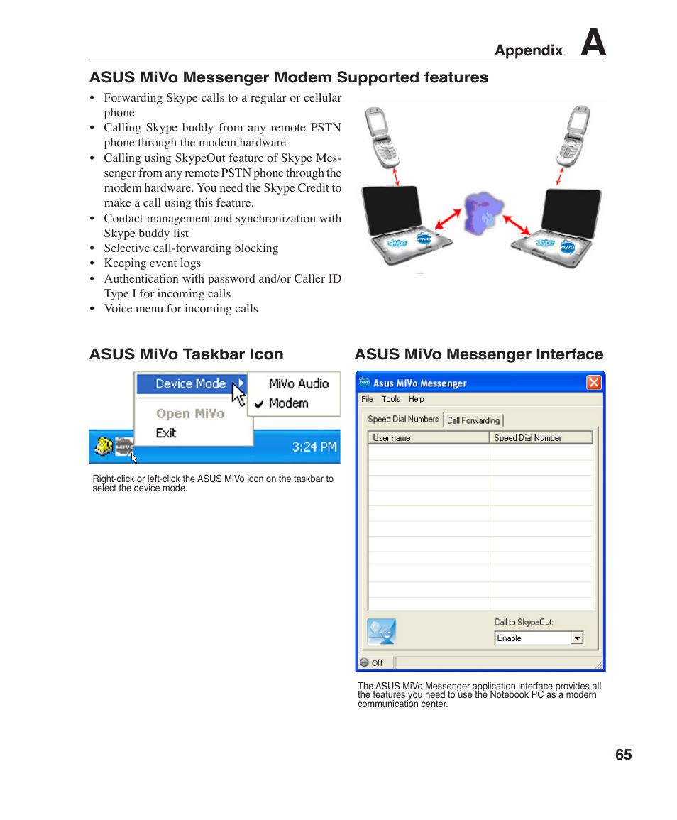 Asus F2J User Manual | Page 65 / 89