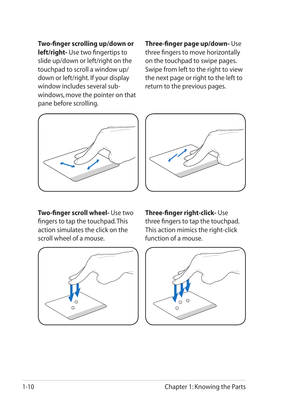 Asus Eee PC X101 User Manual | Page 18 / 48