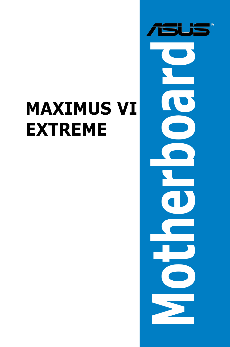 Asus MAXIMUS VI EXTREME User Manual | 208 pages