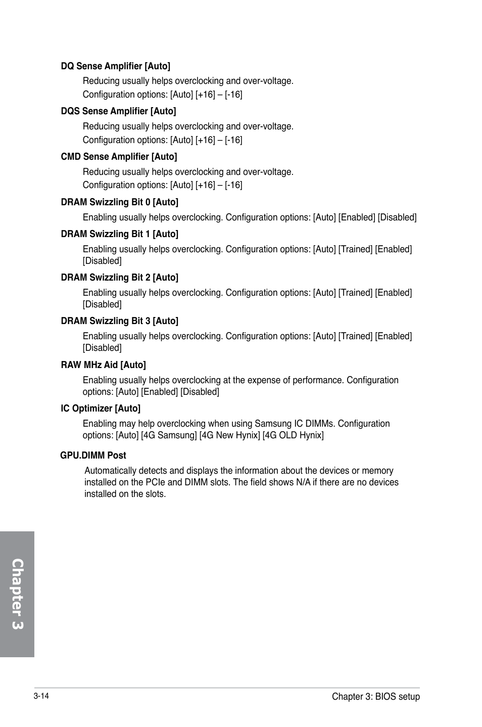 Chapter 3 | Asus MAXIMUS VI EXTREME User Manual | Page 106 / 208