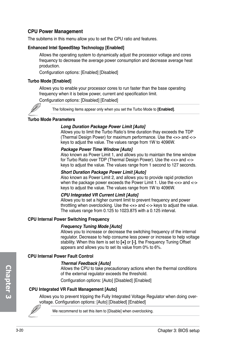 Chapter 3 | Asus MAXIMUS VI EXTREME User Manual | Page 112 / 208