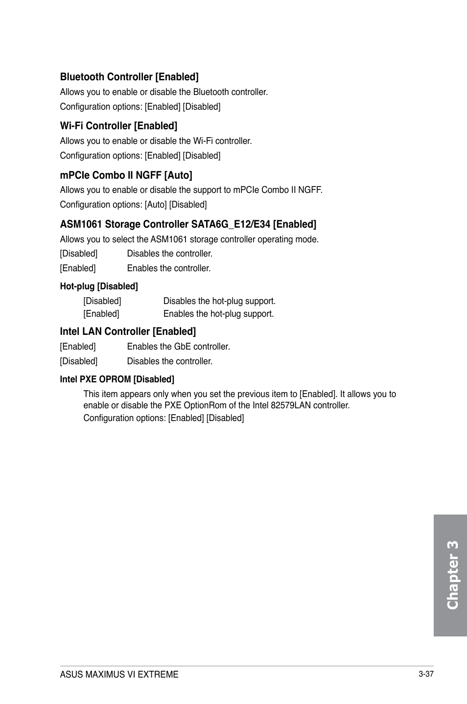 Chapter 3 | Asus MAXIMUS VI EXTREME User Manual | Page 129 / 208