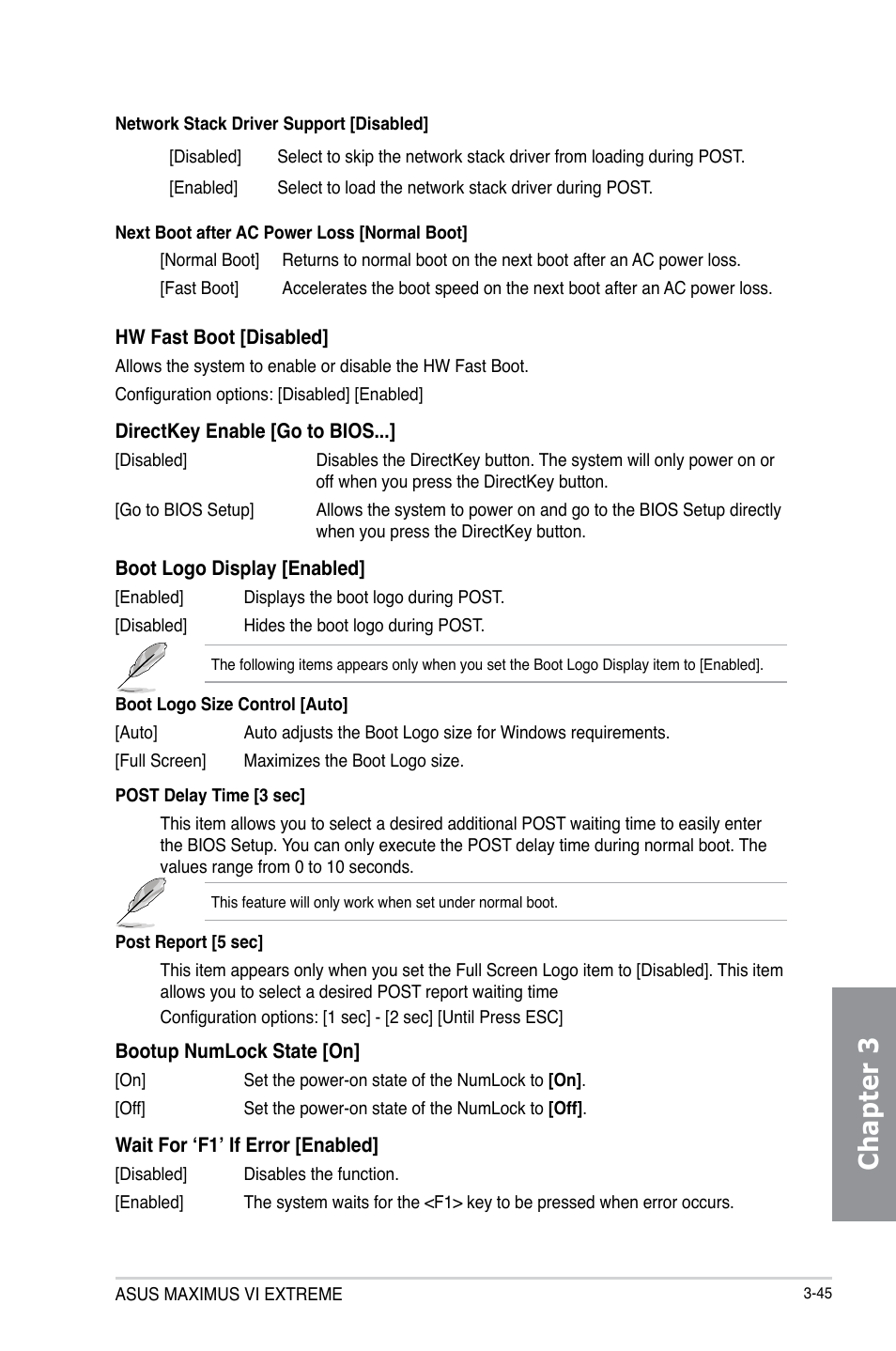 Chapter 3 | Asus MAXIMUS VI EXTREME User Manual | Page 137 / 208