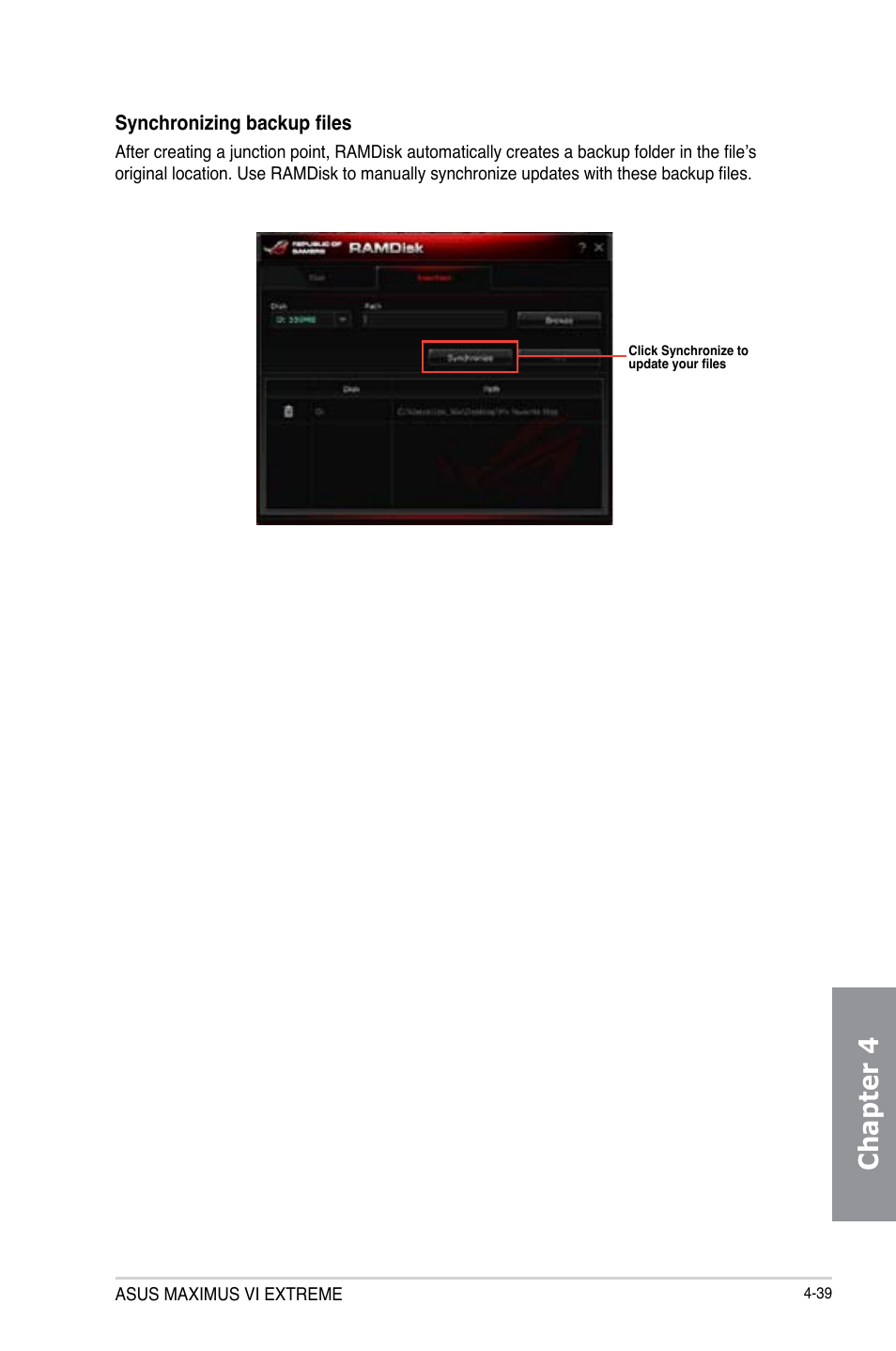 Chapter 4 | Asus MAXIMUS VI EXTREME User Manual | Page 189 / 208