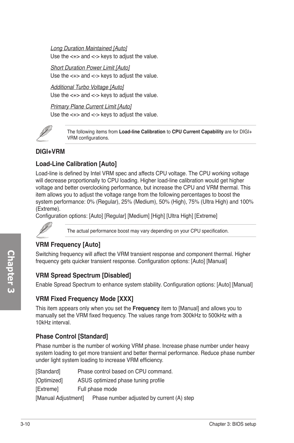 Chapter 3 | Asus P8P67 User Manual | Page 76 / 136