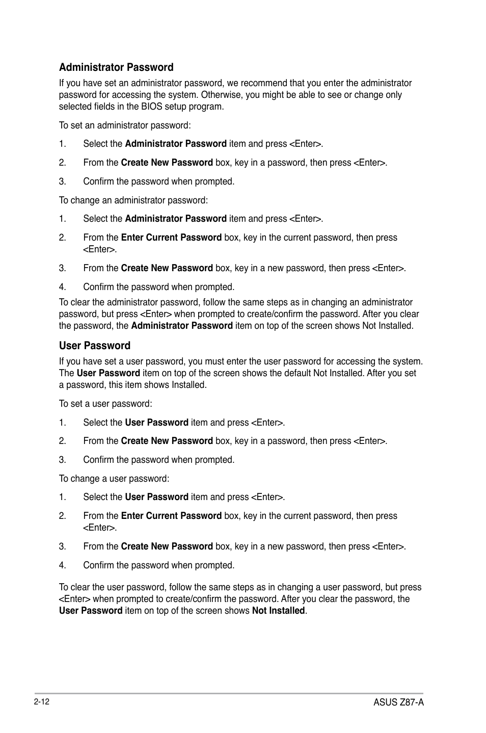 Asus Z87-A User Manual | Page 62 / 100