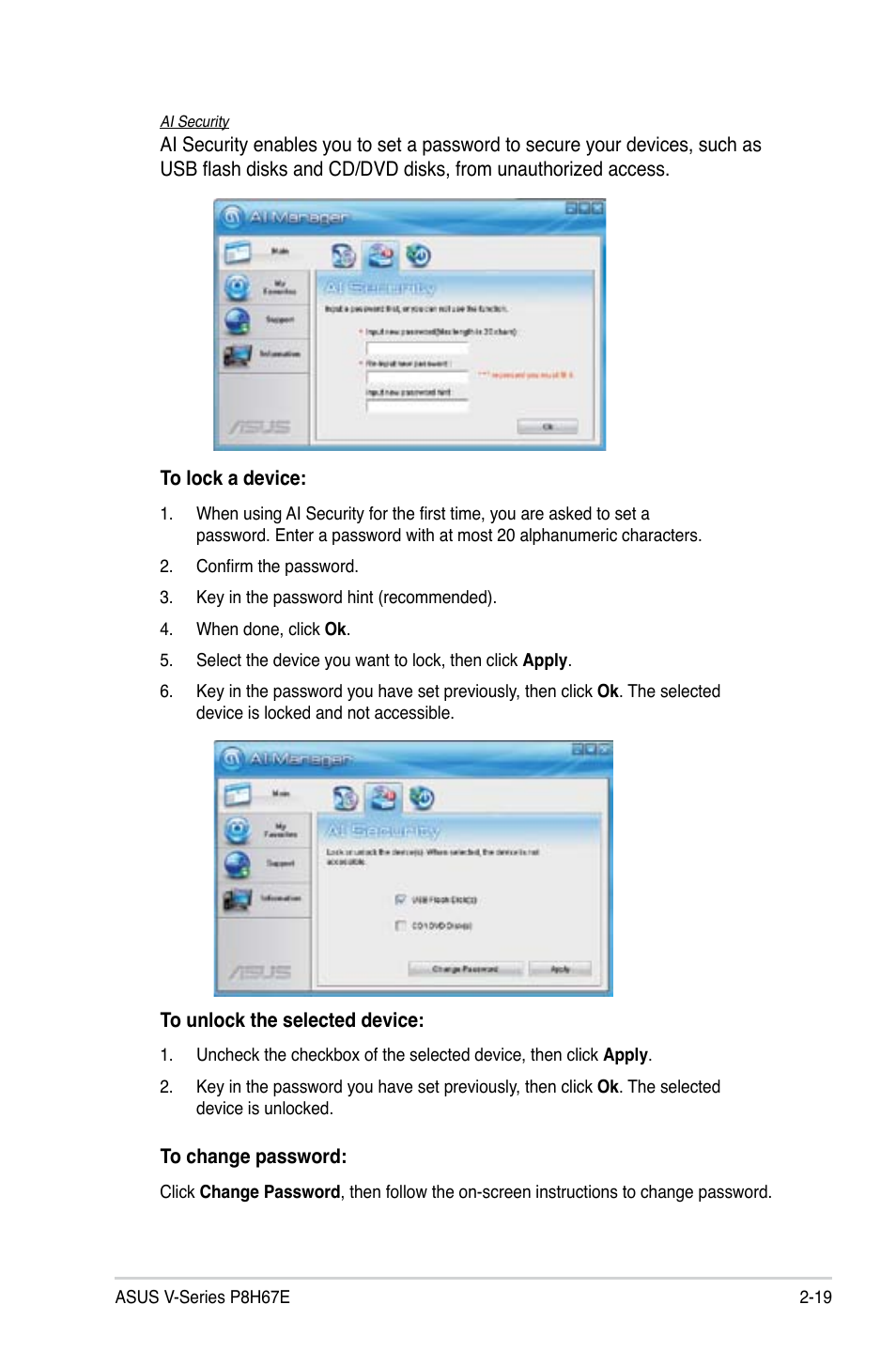 Asus V8-P8H67E User Manual | Page 41 / 79