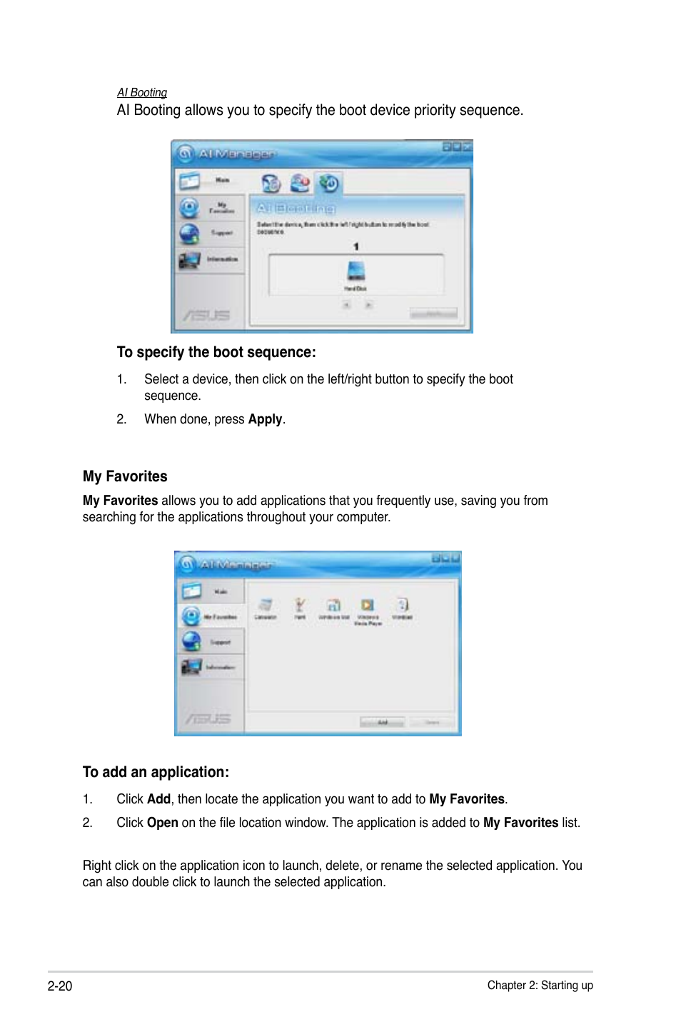 Asus V8-P8H67E User Manual | Page 42 / 79