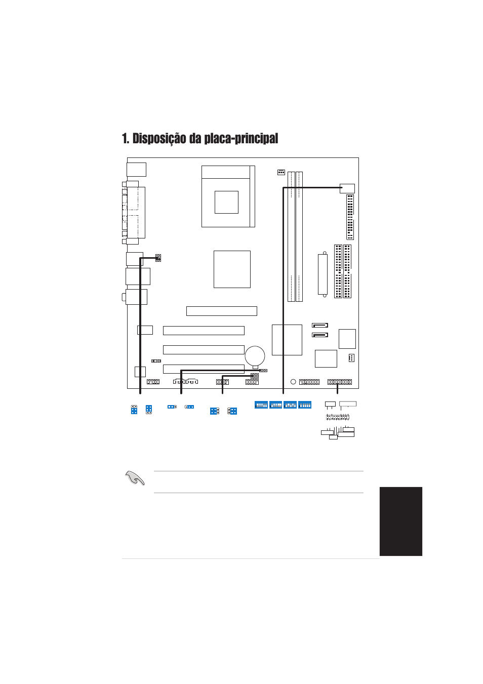 Disposição da placa-principal, Portugu ê s, Asus a7v400-mx se | Pci1, Pci2 pci3 via, Via km400a, A7v400-mx se, Super i/o, Socket 462 | Asus A7V400-MX SE User Manual | Page 17 / 20