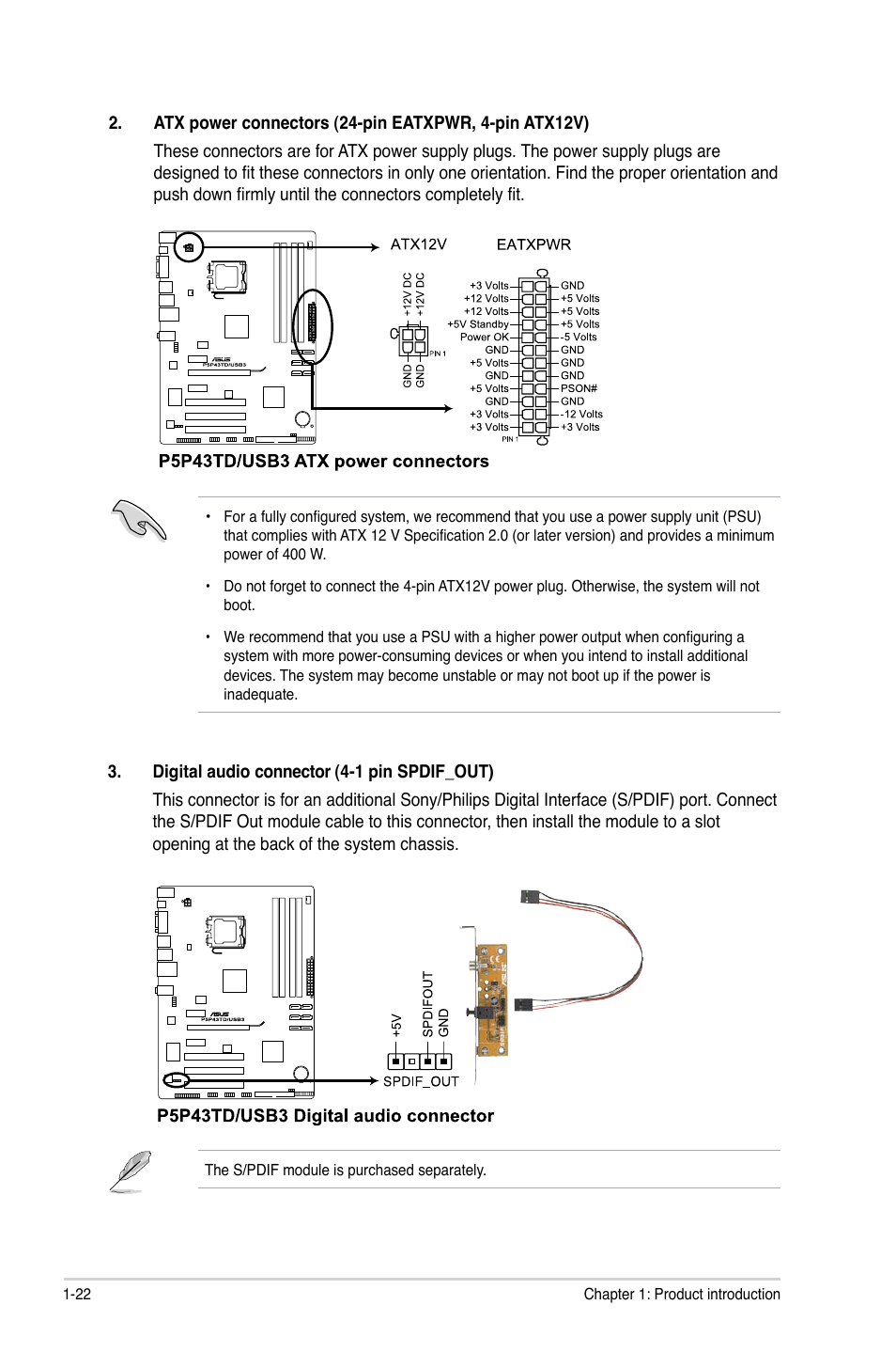 Asus P5P43TD/USB3 User Manual | Page 32 / 64