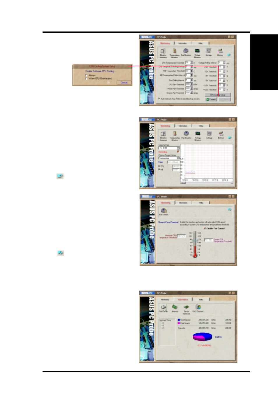 Software reference, Information | Asus CUA User Manual | Page 93 / 136