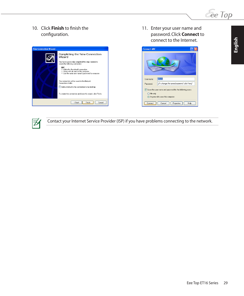 Asus ET1602 User Manual | Page 29 / 34