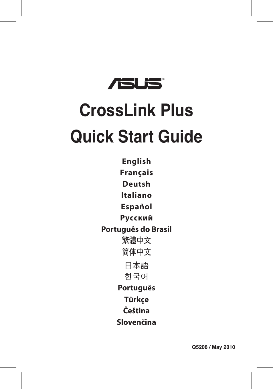 Asus CrossLink Plus User Manual | 92 pages