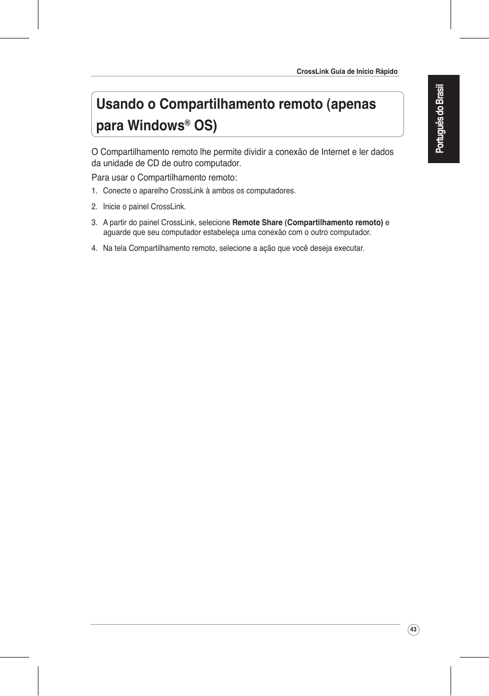 Asus CrossLink Plus User Manual | Page 43 / 92