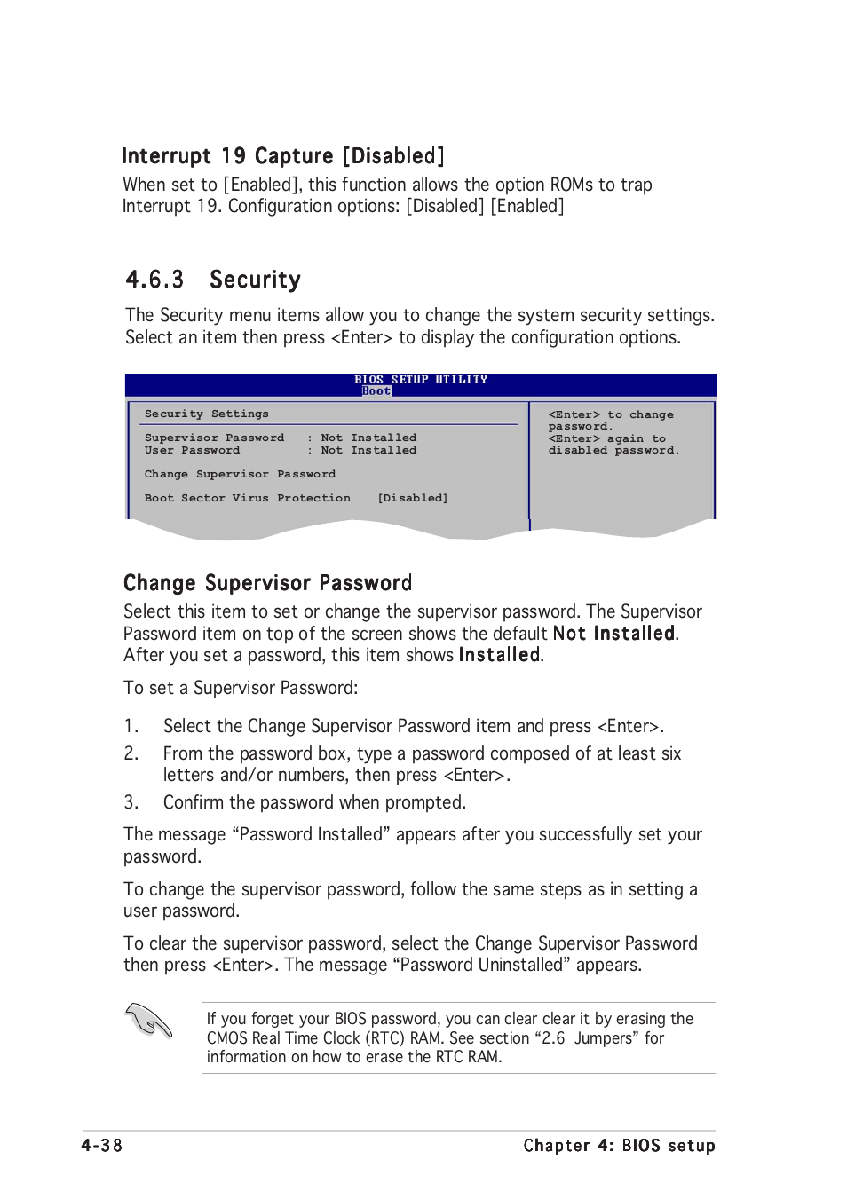 3 security security security security security | Asus P5GD2 Premium User Manual | Page 108 / 156