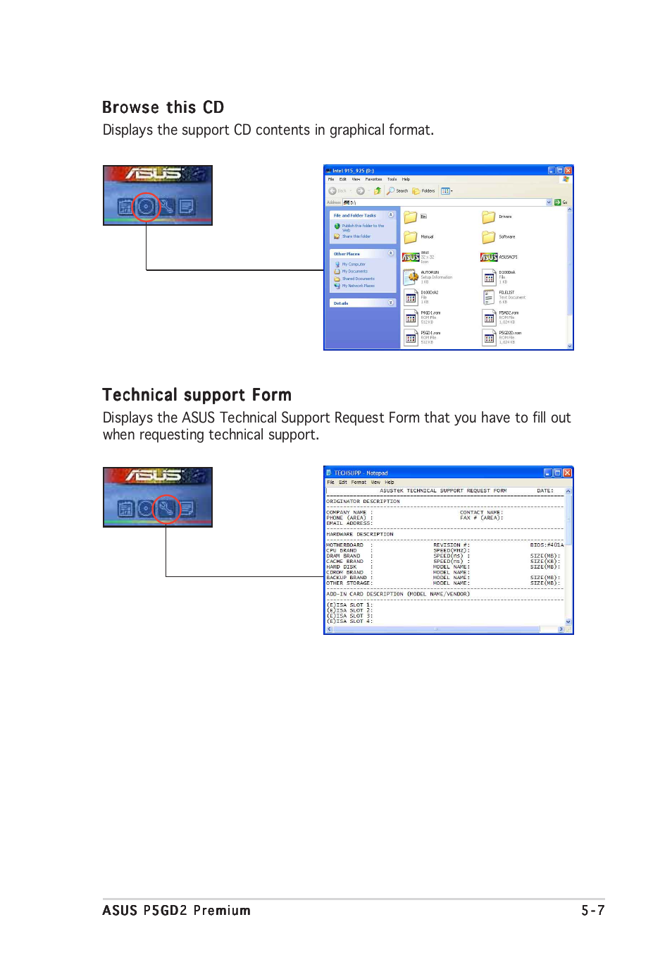 Asus P5GD2 Premium User Manual | Page 121 / 156