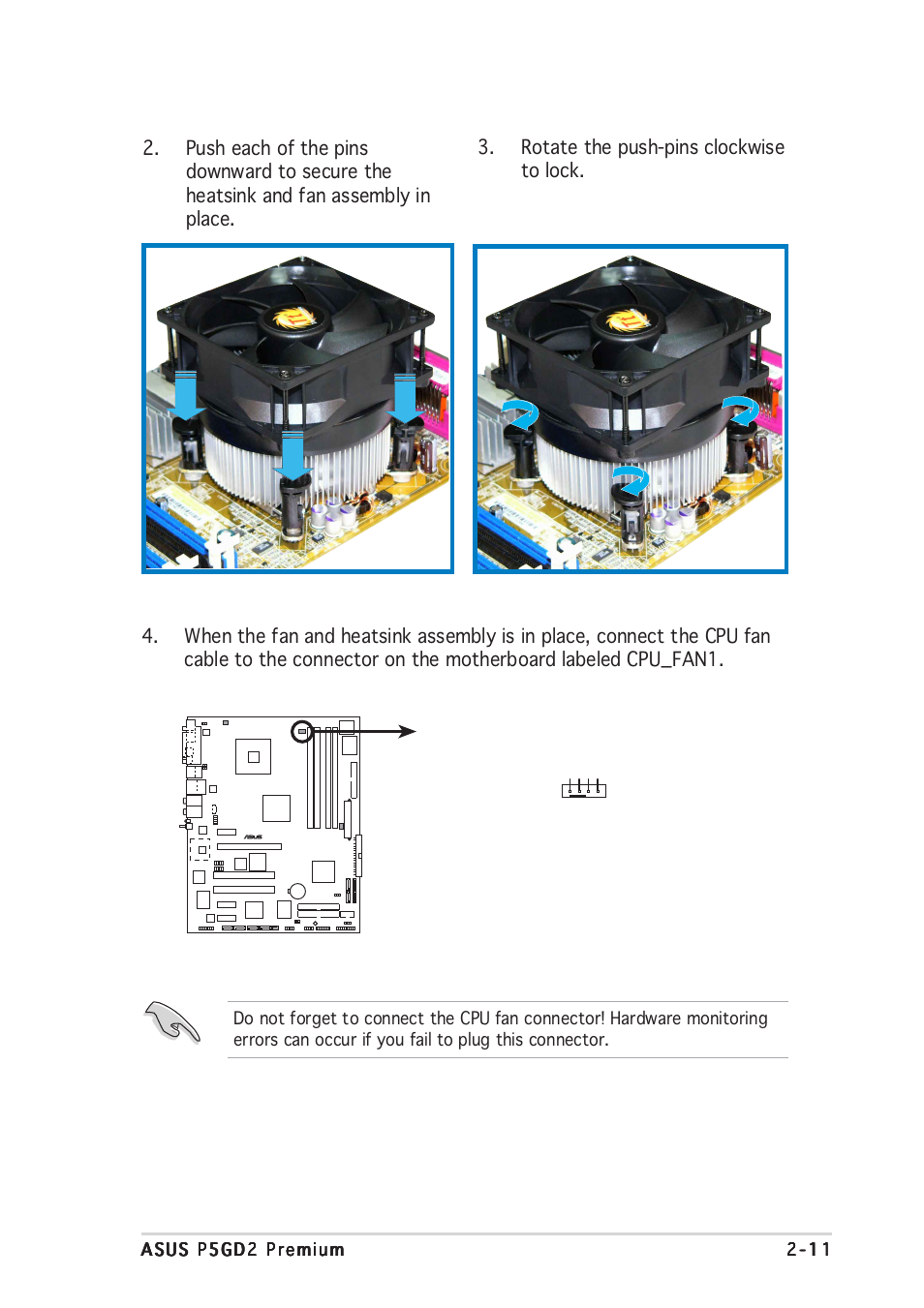 Asus P5GD2 Premium User Manual | Page 35 / 156