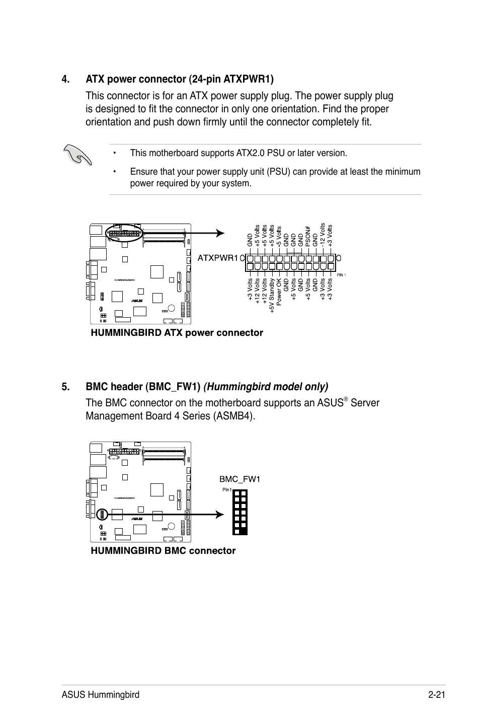 Asus Hummingbird User Manual | Page 37 / 112