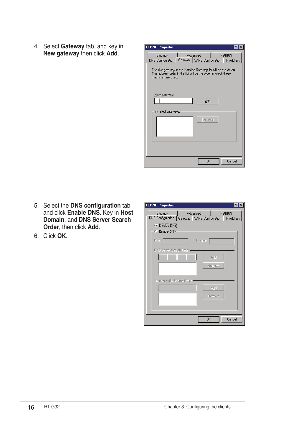 Asus RT-G32 User Manual | Page 16 / 44