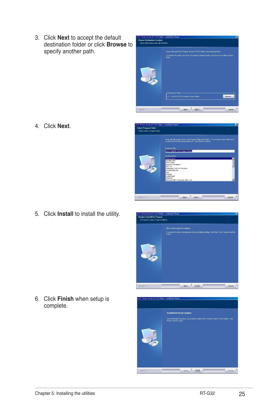 Asus RT-G32 User Manual | Page 25 / 44