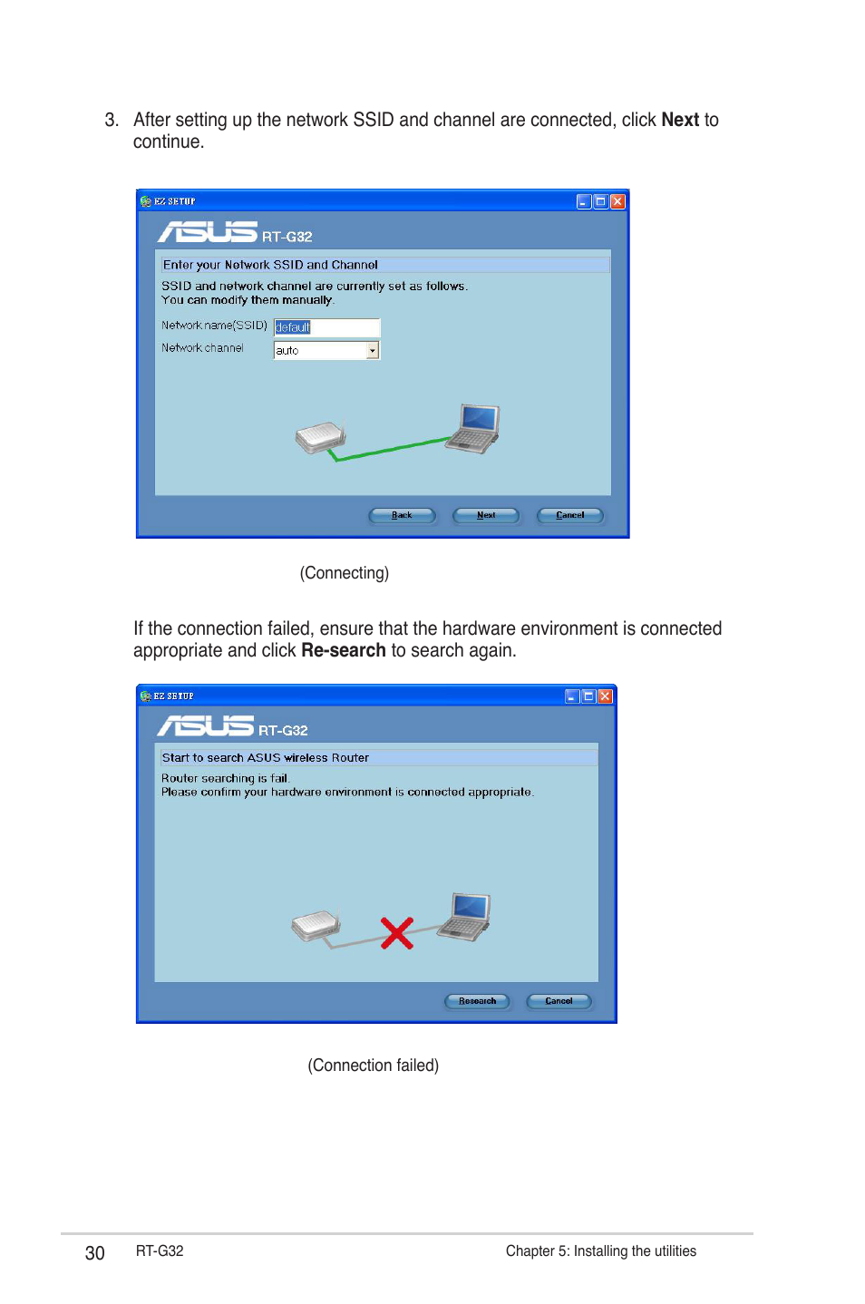 Asus RT-G32 User Manual | Page 30 / 44