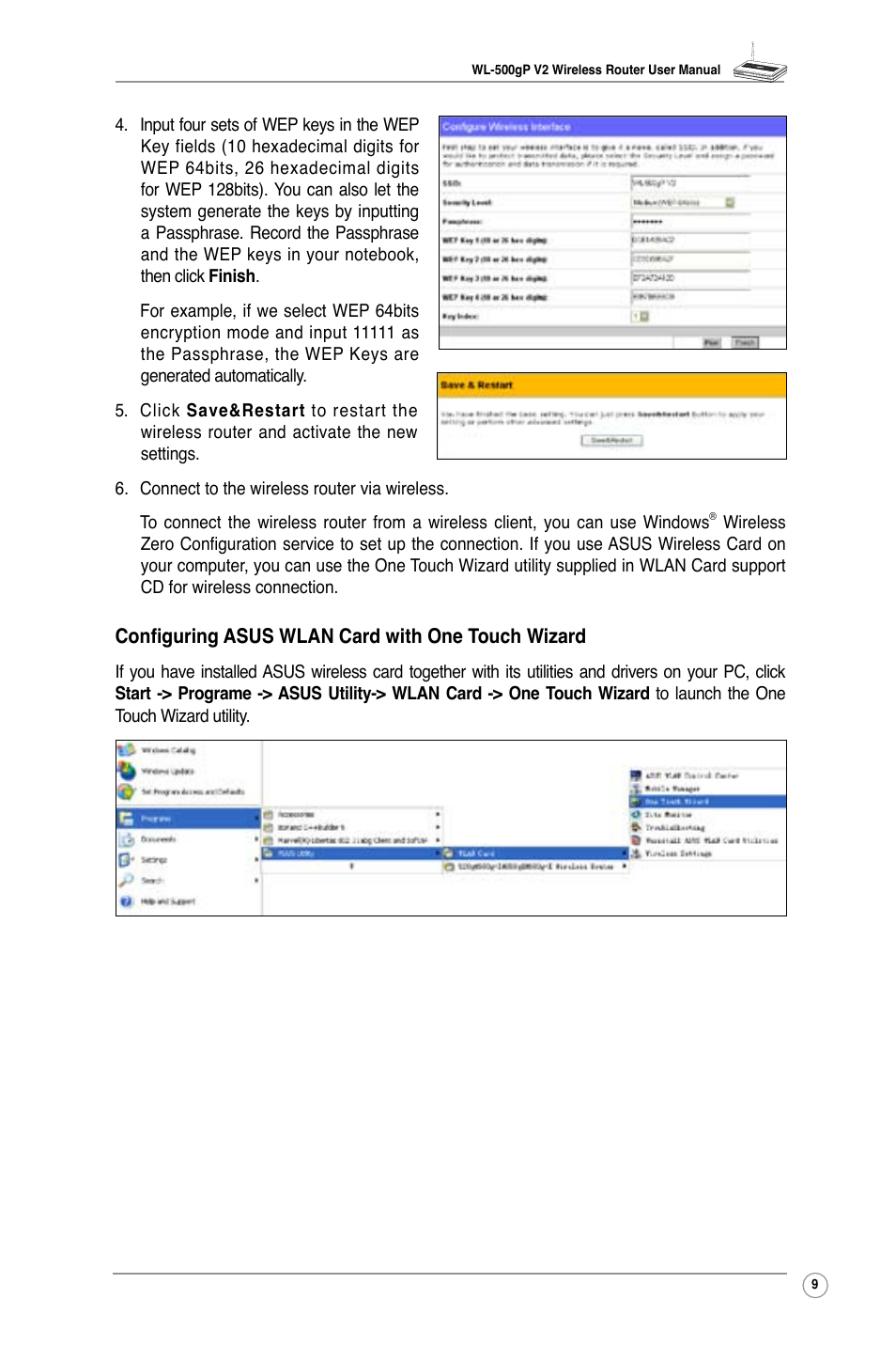 Asus WL-500gP V2 User Manual | Page 12 / 55