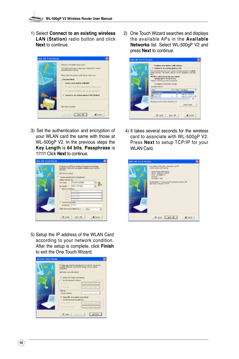 Asus WL-500gP V2 User Manual | Page 13 / 55