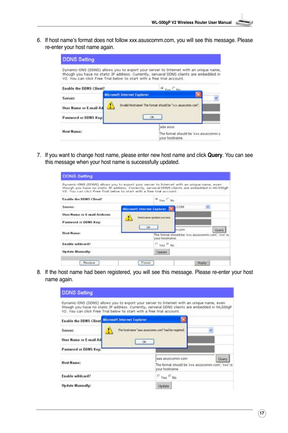 Asus WL-500gP V2 User Manual | Page 20 / 55