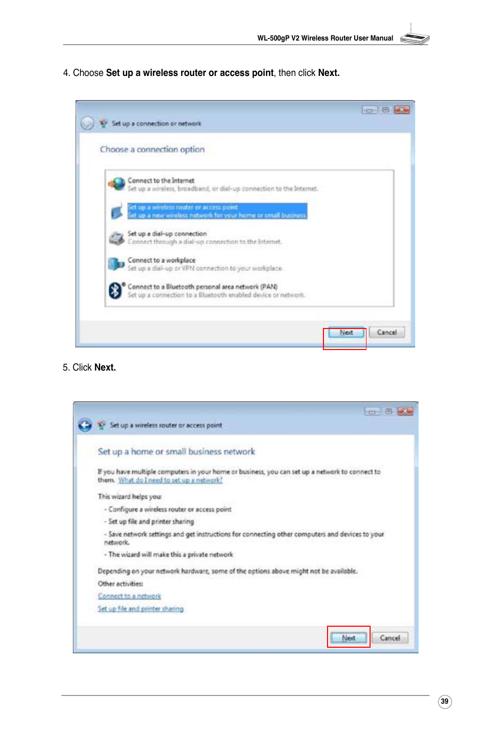 Asus WL-500gP V2 User Manual | Page 42 / 55