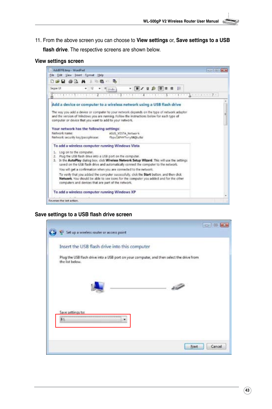 Asus WL-500gP V2 User Manual | Page 46 / 55