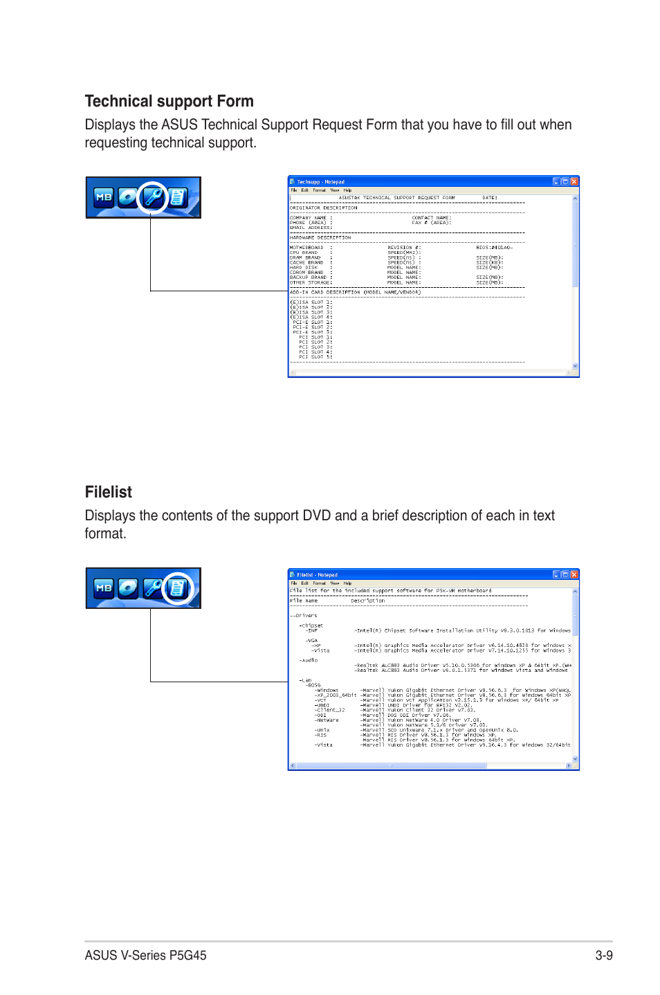 Asus V3-P5G45 User Manual | Page 53 / 120