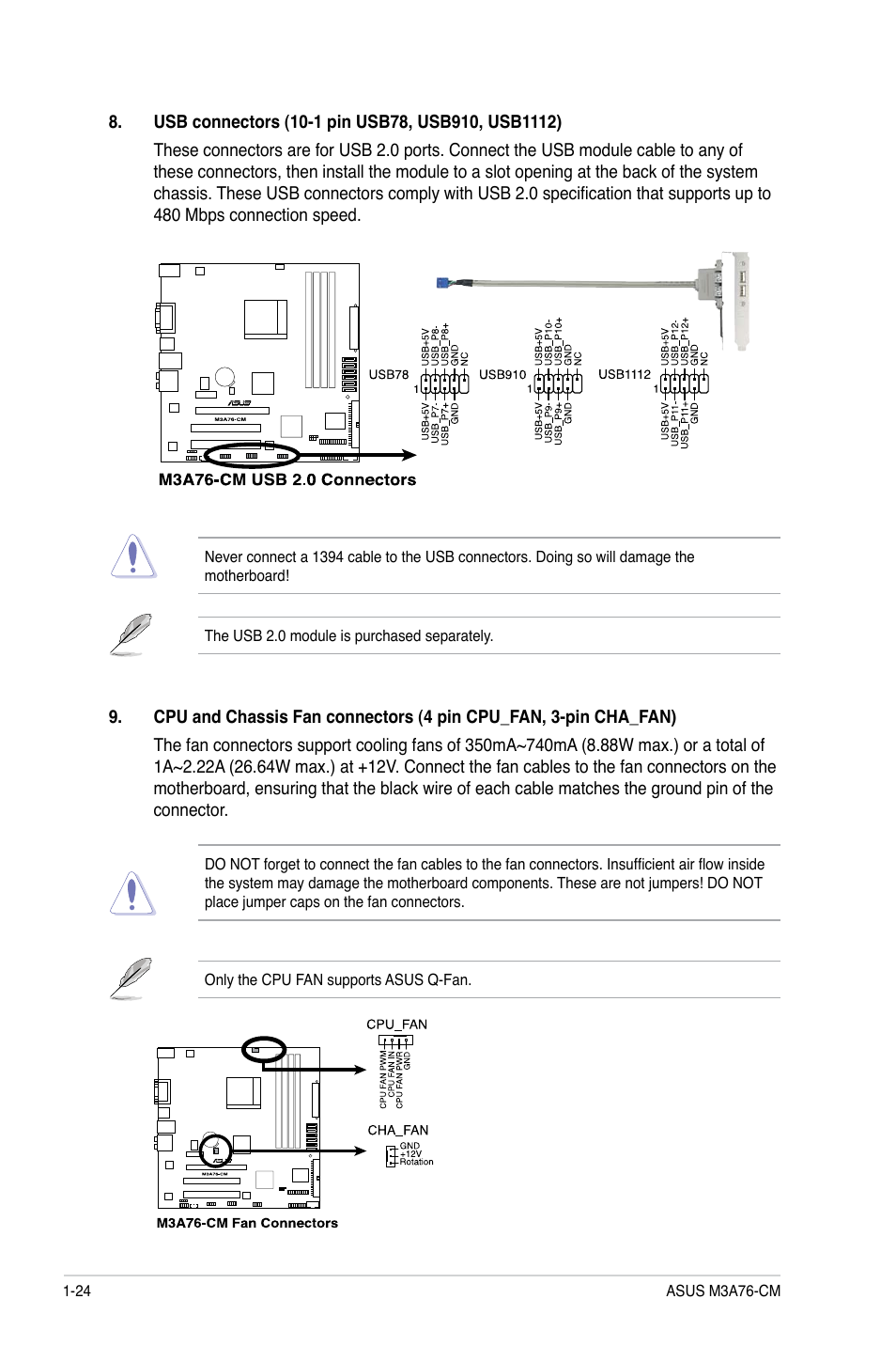 Asus M3A76-CM User Manual | Page 34 / 60