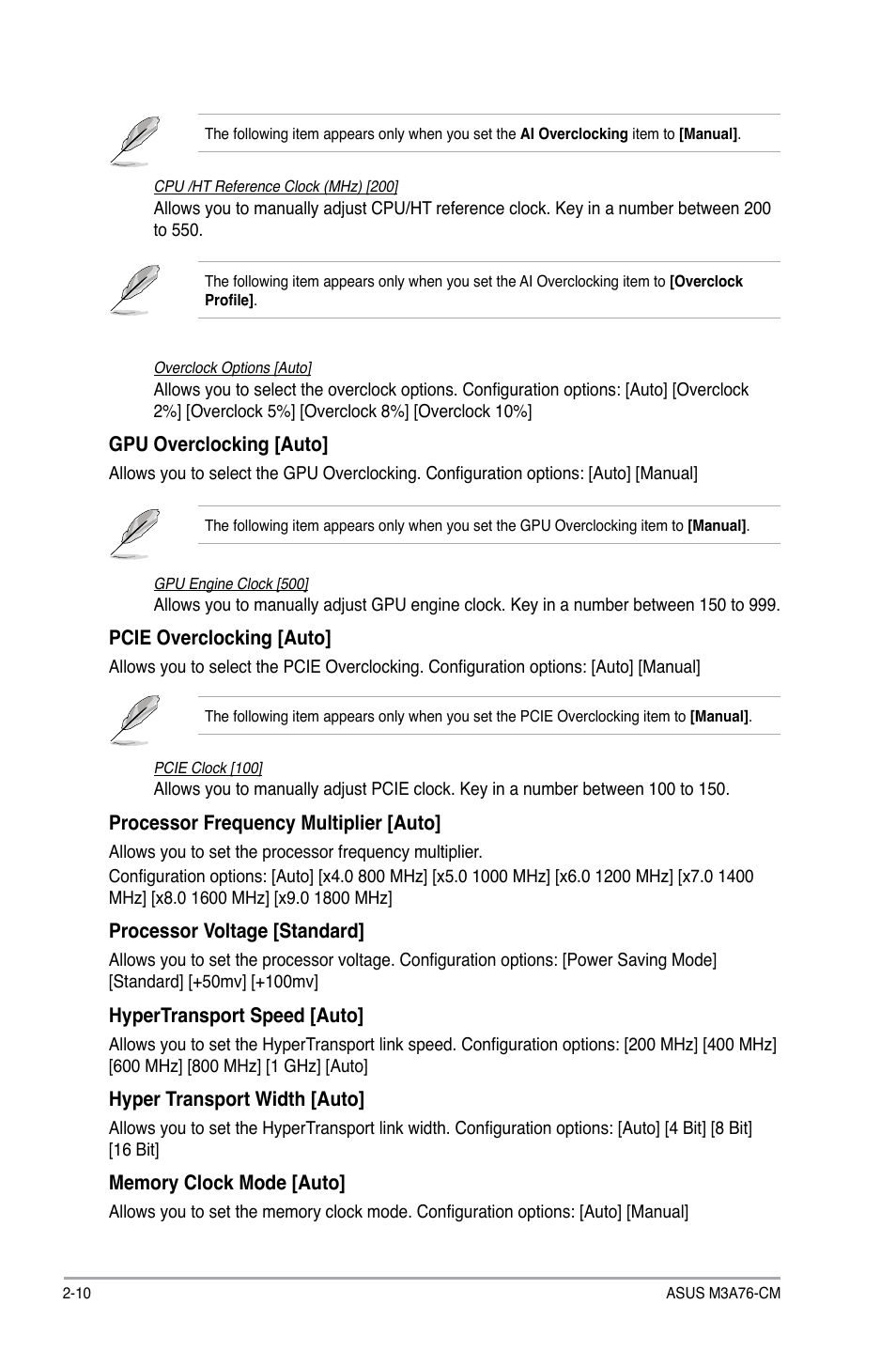 Asus M3A76-CM User Manual | Page 48 / 60