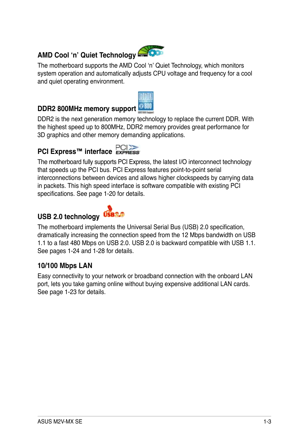 Asus M2V-MX SE User Manual | Page 13 / 90