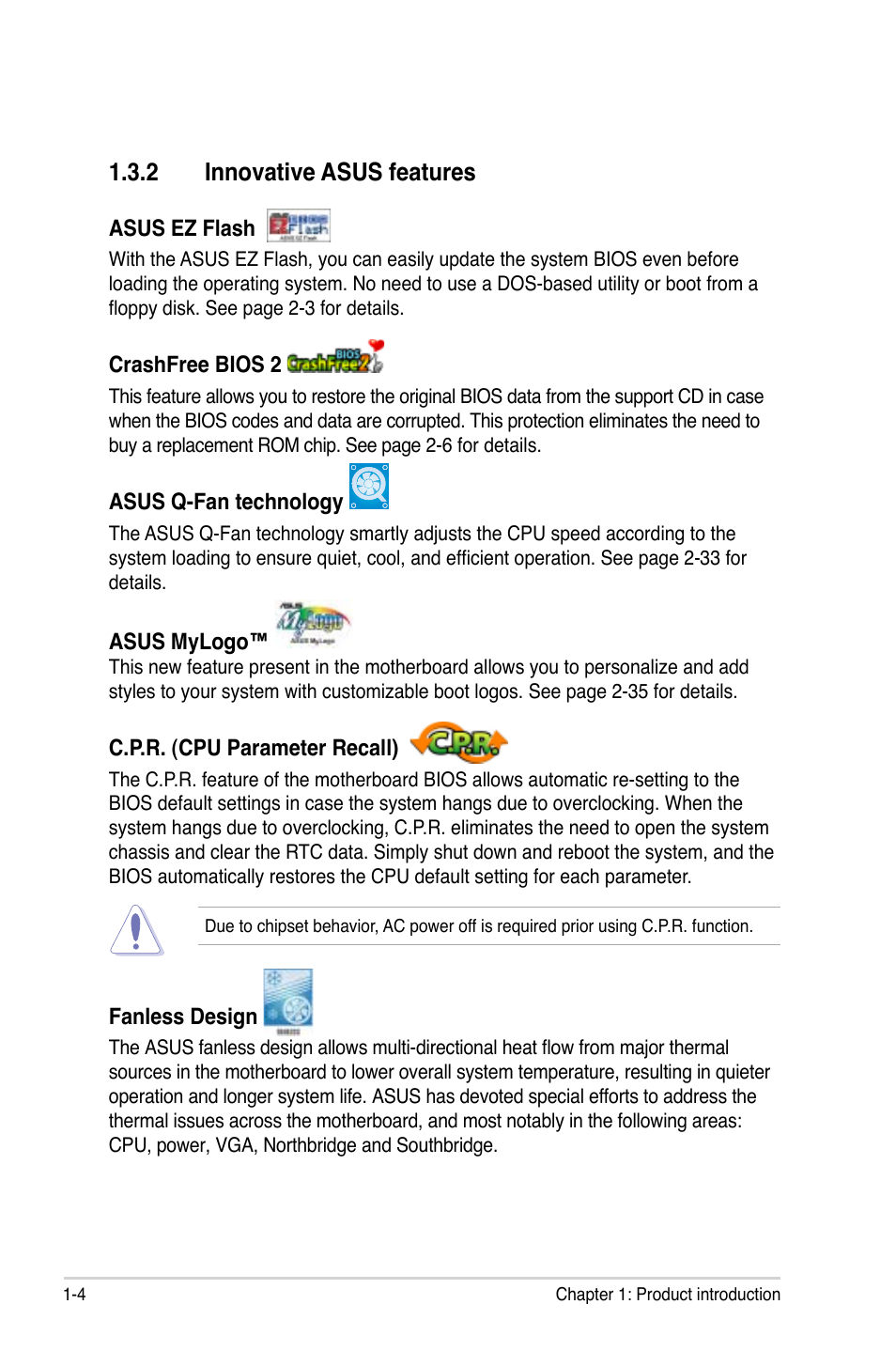 2 innovative asus features | Asus M2V-MX SE User Manual | Page 14 / 90
