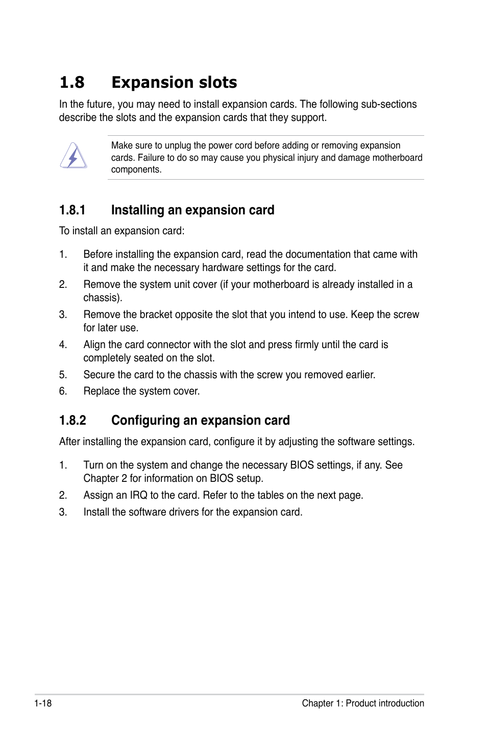 8 expansion slots, Installing.an.expansion.card, 2 configuring an expansion.card | Asus M2V-MX SE User Manual | Page 28 / 90