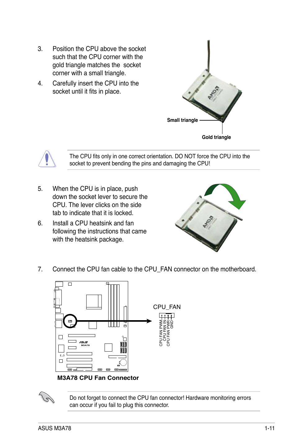 Asus M3A78 User Manual | Page 23 / 104