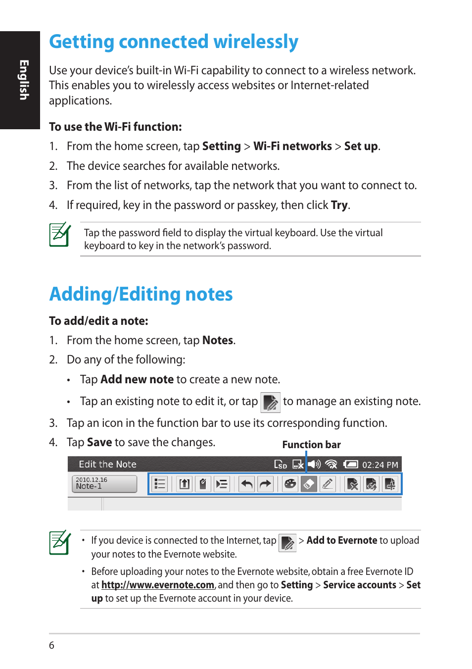 Getting connected wirelessly | Asus EA-800 User Manual | Page 6 / 9