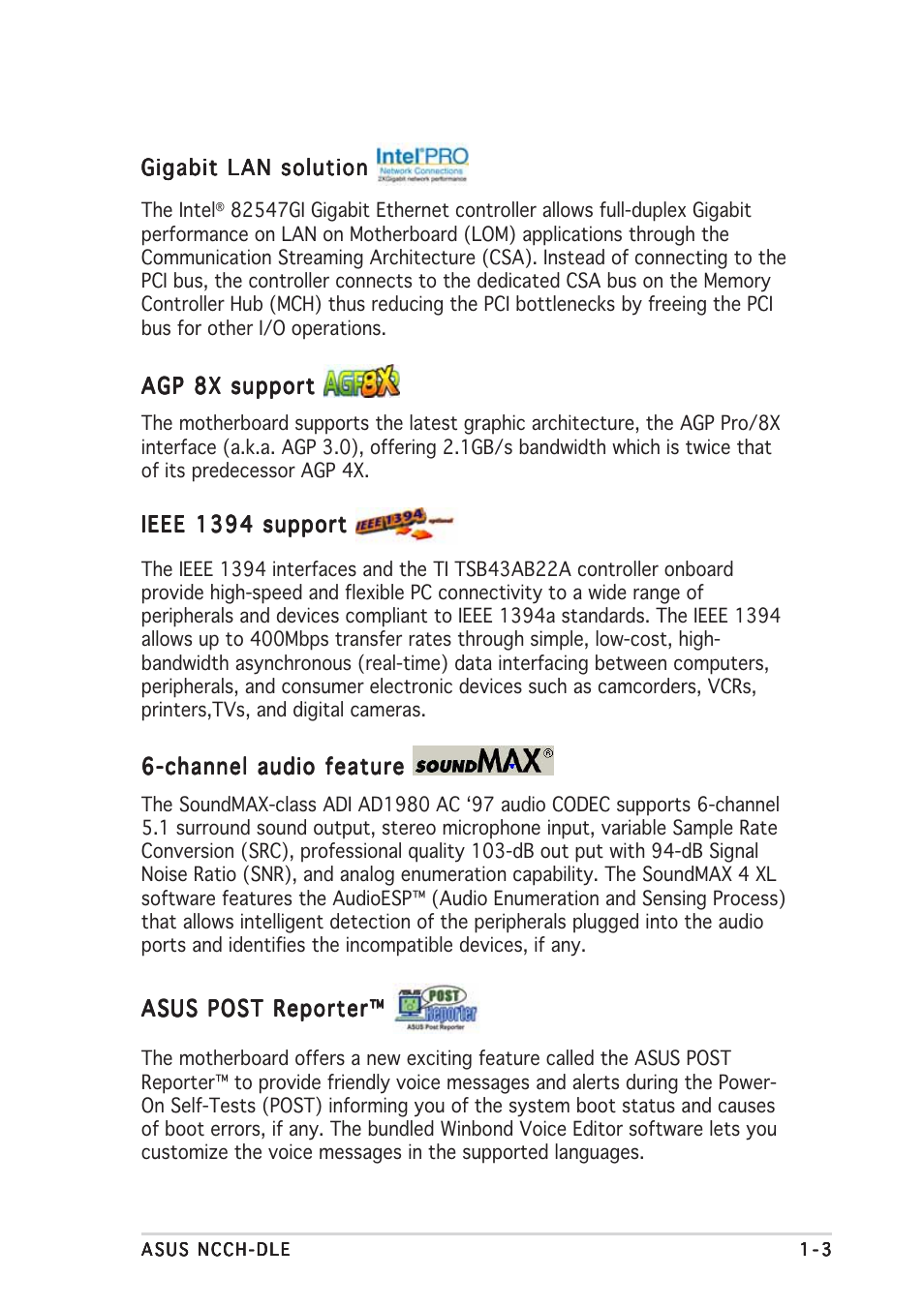 Asus NCCH-DLE User Manual | Page 17 / 180
