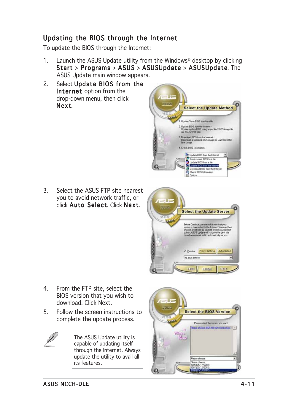 Asus NCCH-DLE User Manual | Page 73 / 180