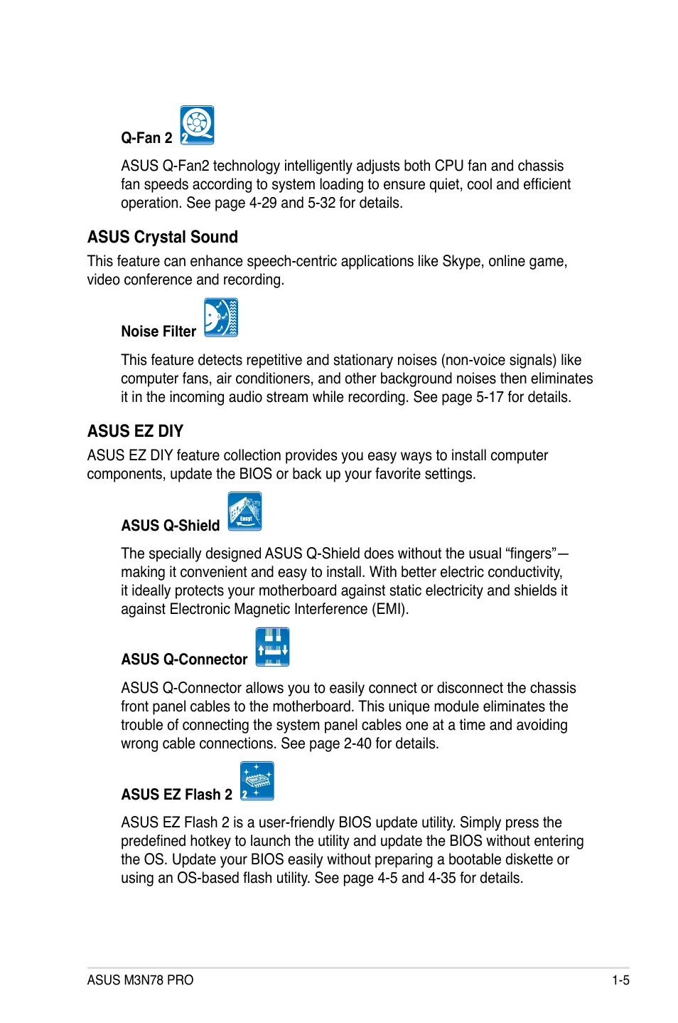 Asus M3N78 Pro User Manual | Page 21 / 168