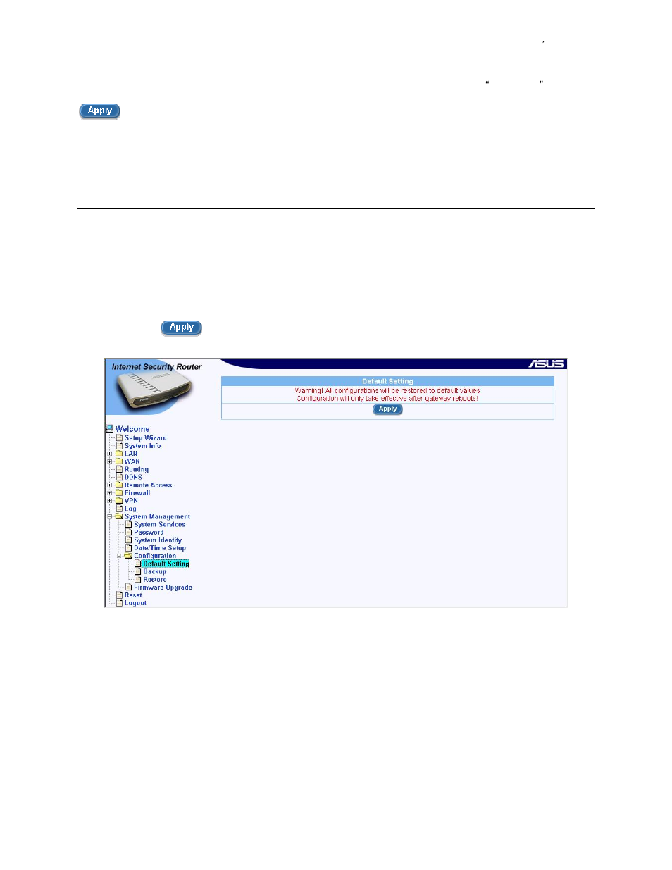 1 view the system date and time, 5 system configuration management, 1 reset system configuration | Asus SL1000 User Manual | Page 142 / 167