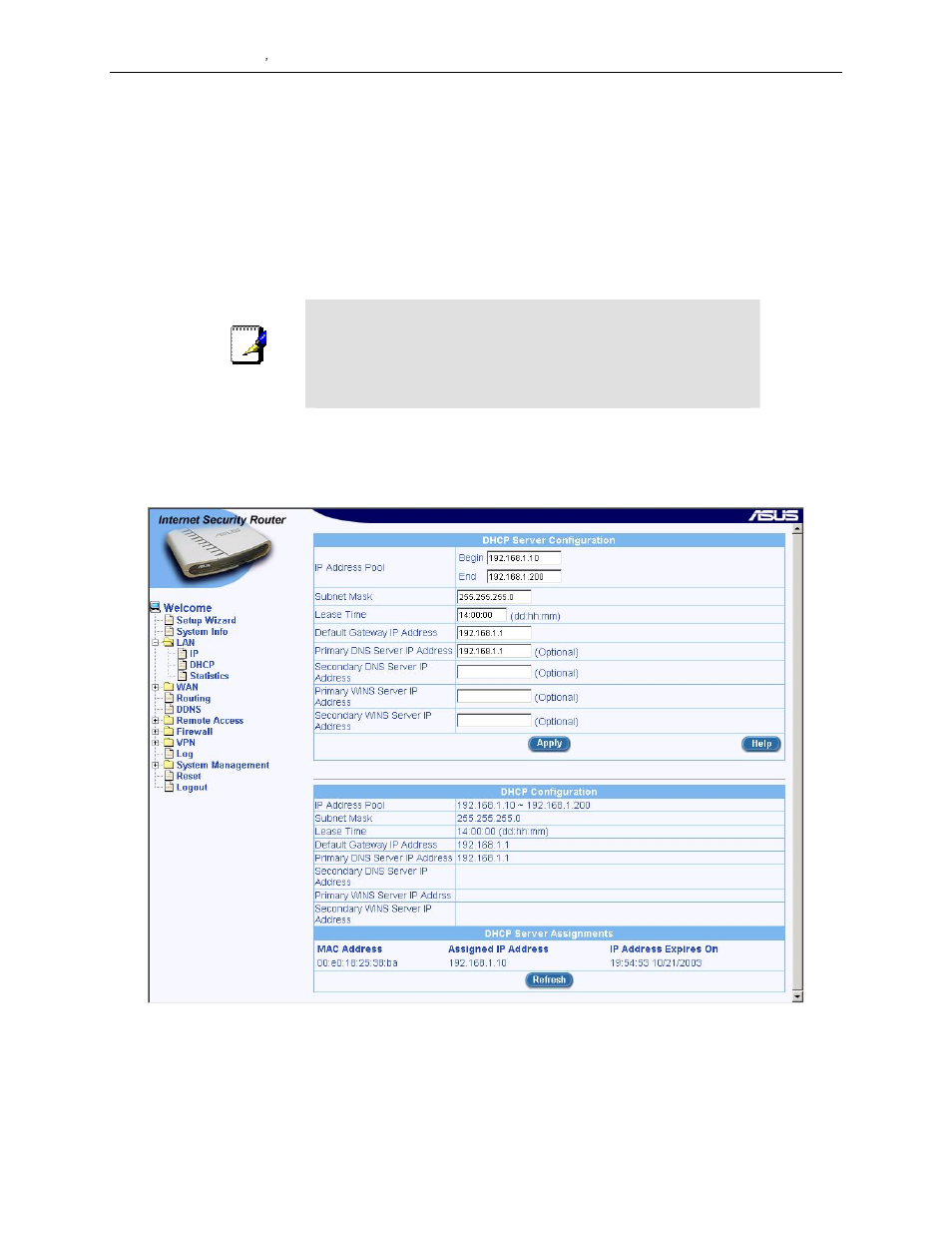 2 why use dhcp, 3 configuring dhcp server | Asus SL1000 User Manual | Page 43 / 167