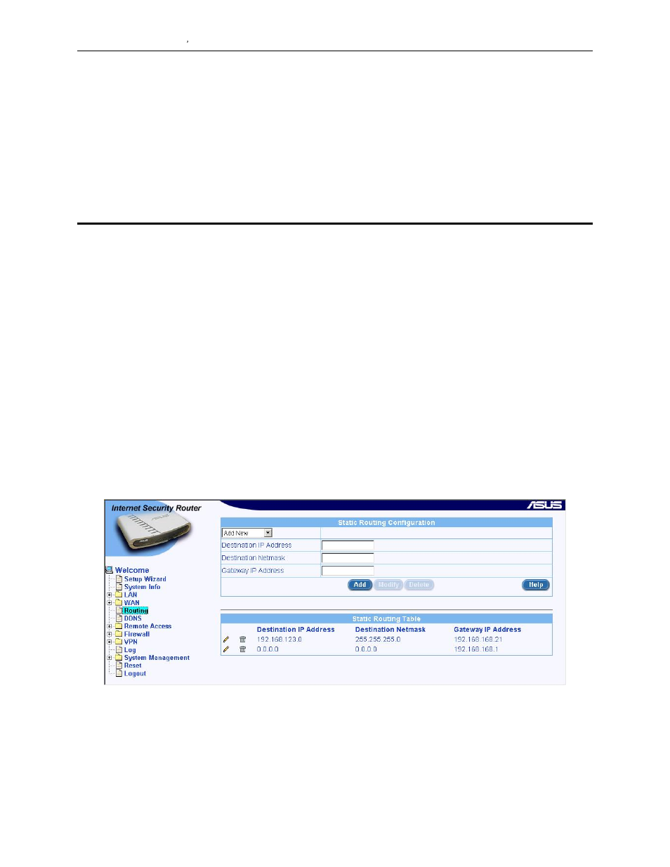 Configuring routes, 1 overview of ip routes, 1 do i need to define ip routes | Asus SL1000 User Manual | Page 53 / 167