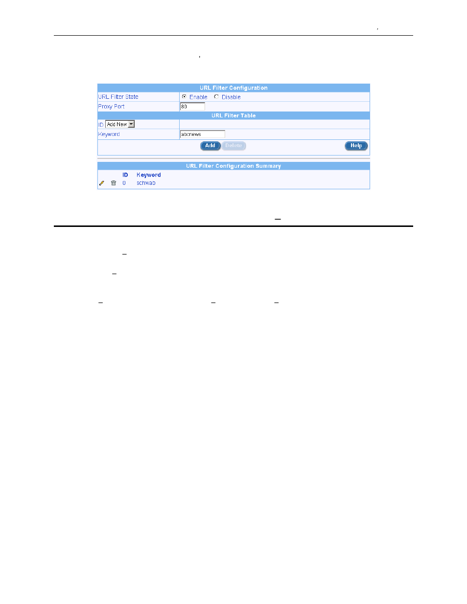 1 configuring self access rules | Asus SL1000 User Manual | Page 76 / 167