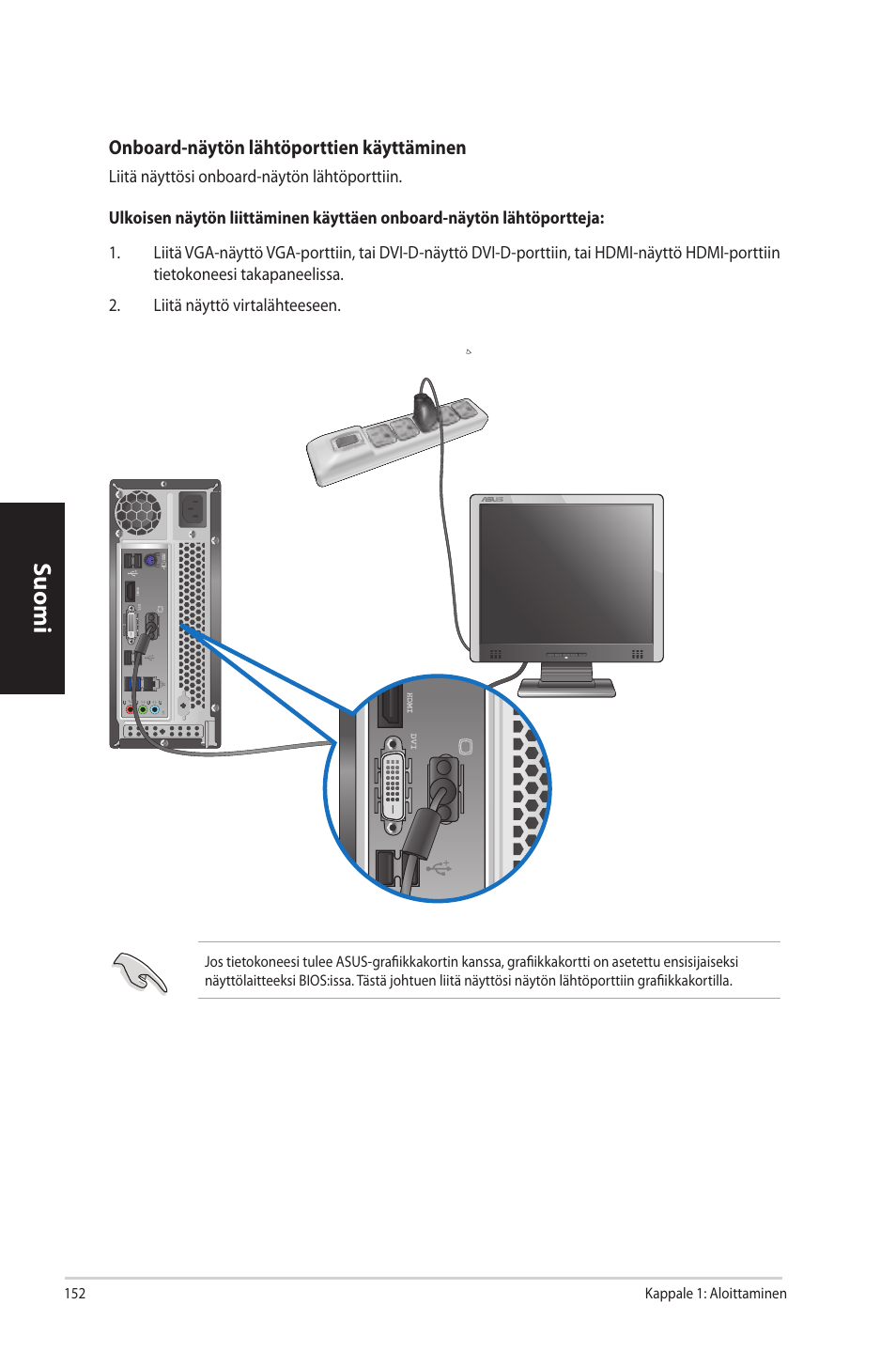 Suomi | Asus CP3130 User Manual | Page 154 / 342